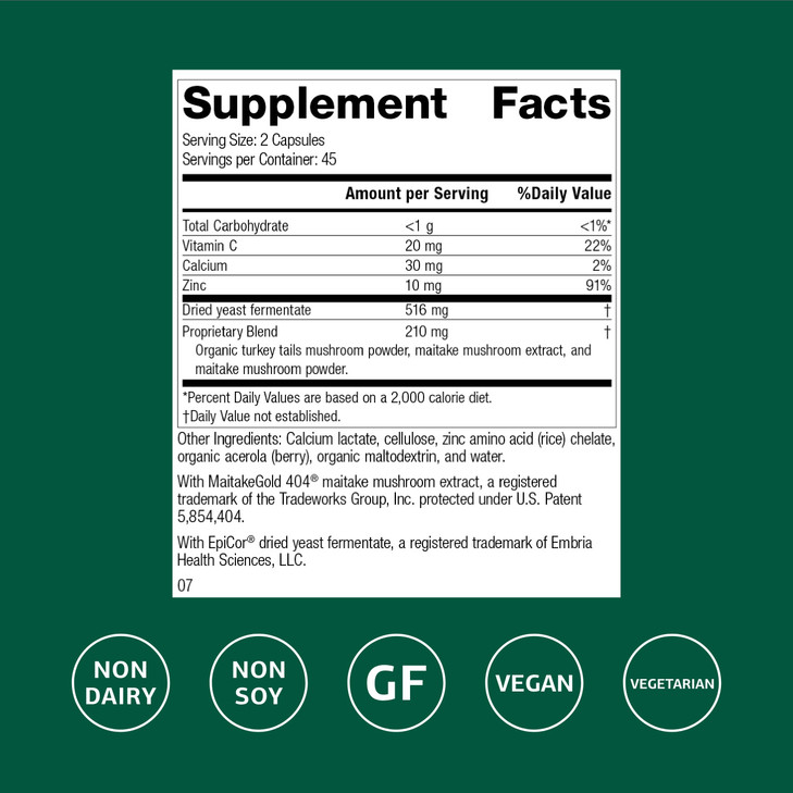 Standard Process Epimune Complex - Vegan Immune System Support