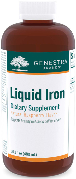 Genestra Brands Liquid Iron - Colloidal Mineral Supplement