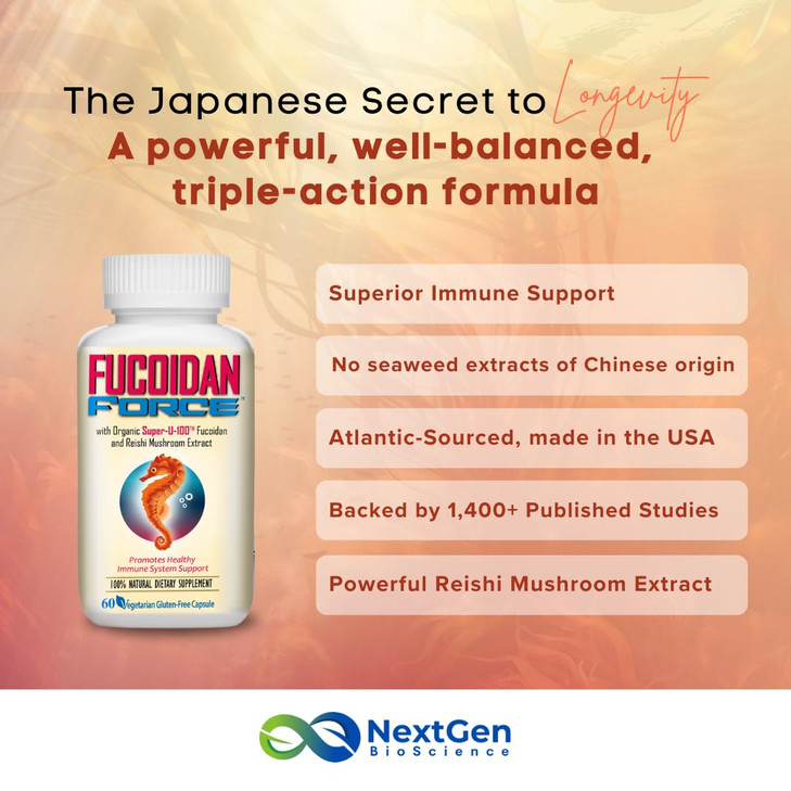 Fucoidan Force - Genuine Full-Spectrum Extract