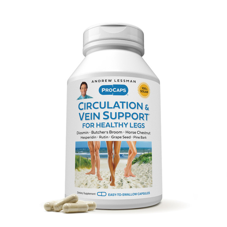 ANDREW LESSMAN Circulation, Vein Support for Healthy Legs 360 Capsules