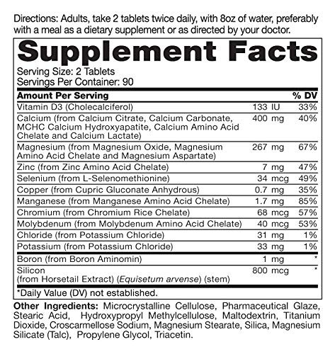 Roex Vitamins - The Ultimate Calcium Mineral Formula - 180 Count