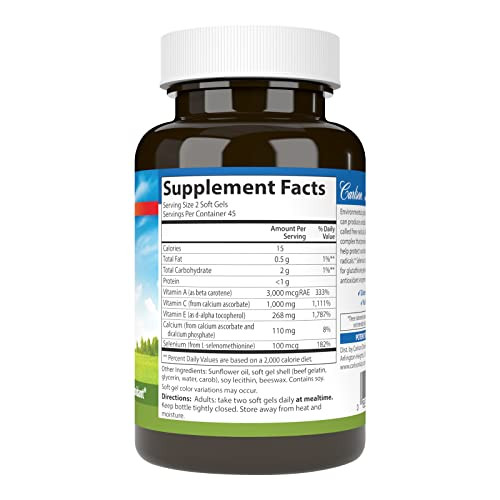 Carlson - ACES, Vitamins A, C, E +