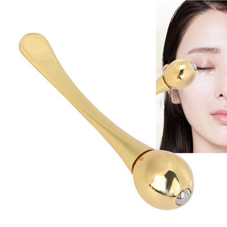 Eye Cream Massage Sticks, Zinc Alloy Eye Cream Applicator Eye Anti Wrinkle Eye Fatigue Relief Massage Stick for Facial-Treatments-and-Masks Cream Sco