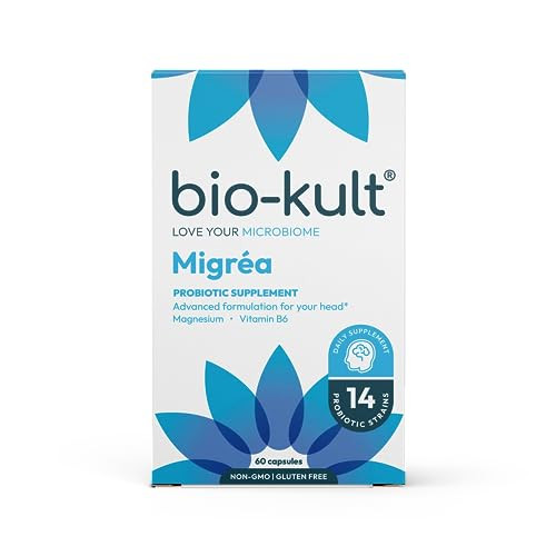 Bio-Kult Migréa - Magnesium, Vitamin B6 & Probiotics