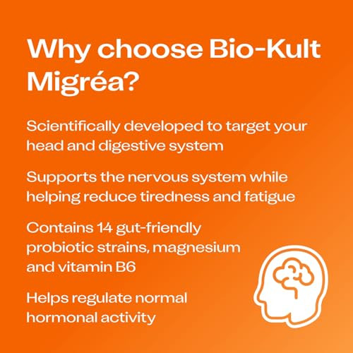 Bio-Kult Migréa - Magnesium, Vitamin B6 & Probiotics