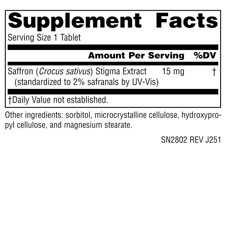 Source Naturals Serene Science Saffron Extract, for Mood Support*