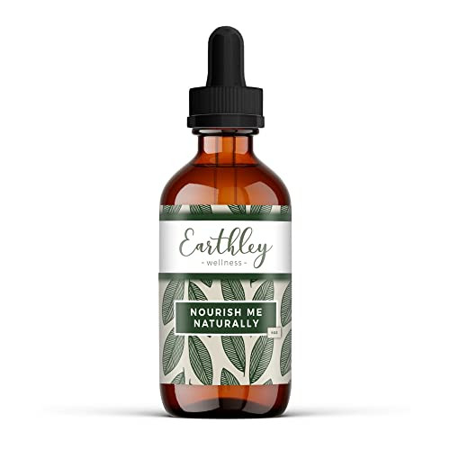Earthley Wellness Nourish Me Naturally, Liquid Herbal Multivitamin for Whole