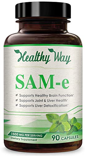 HealthyWayRx 1500mg SAM-e Supplement