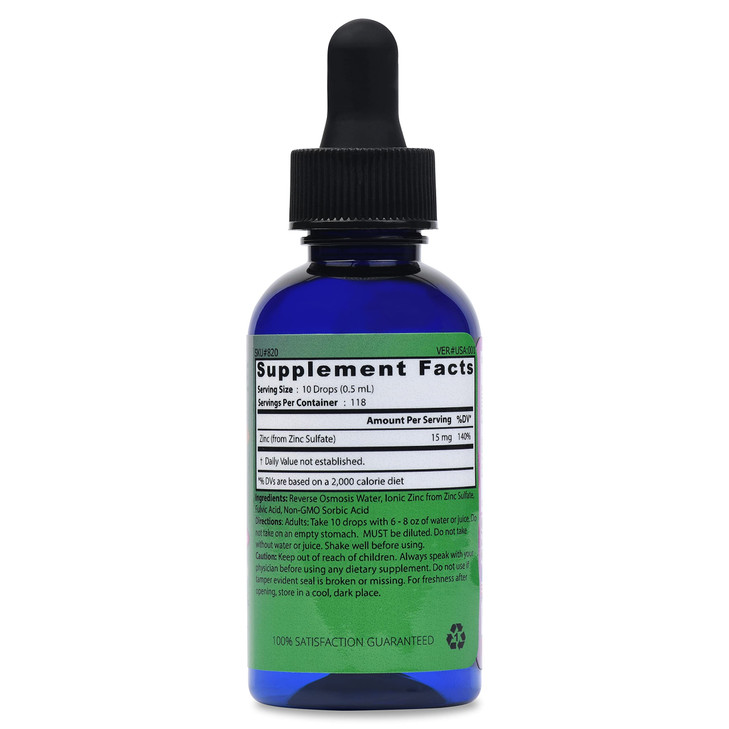 Cold Plasma-Activated Liquid Ionic Zinc Ultra Concentrate by Good State