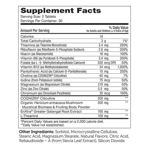 Zahler KidsActive, Kids Chewable Concentration Formula, All Natural Childrens