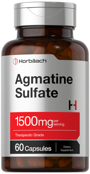 Horbäach Agmatine Sulfate Capsules 1500mg - 60 Pills