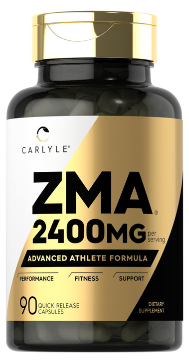Carlyle ZMA Supplement for Men & Women - 2400mg