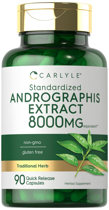 Carlyle Andrographis Paniculata Capsules - 90 Pills