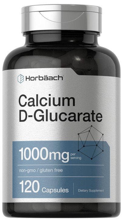Horbäach Calcium D-Glucarate 1000mg - 120 Capsules