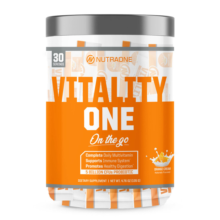 NutraOne VitalityOne On The Go Complete Multivitamin, Probiotic and Enzyme Blend