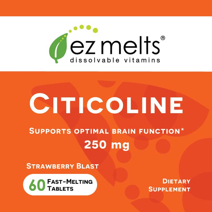 EZ Melts Citicoline - Brain Health & Memory Support Supplement