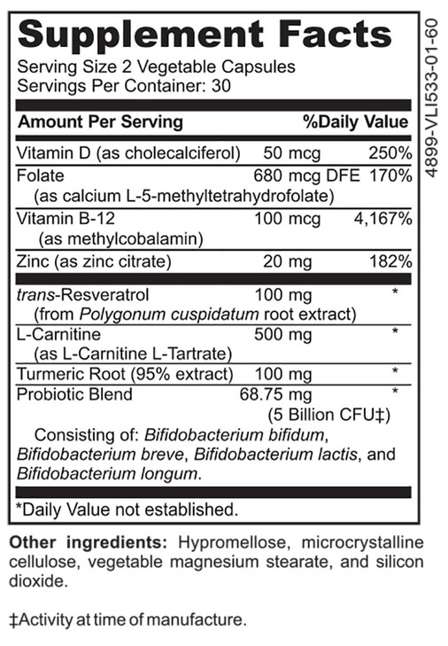 DrFormulas Mood Boost Probiotics for Stress and Calm, Methylfolate for Kids
