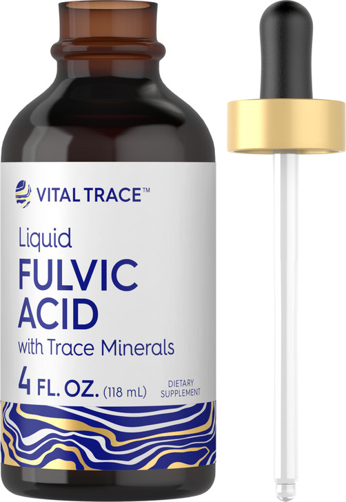 Carlyle Fulvic Acid Drops 4 fl oz - Liquid Trace Minerals