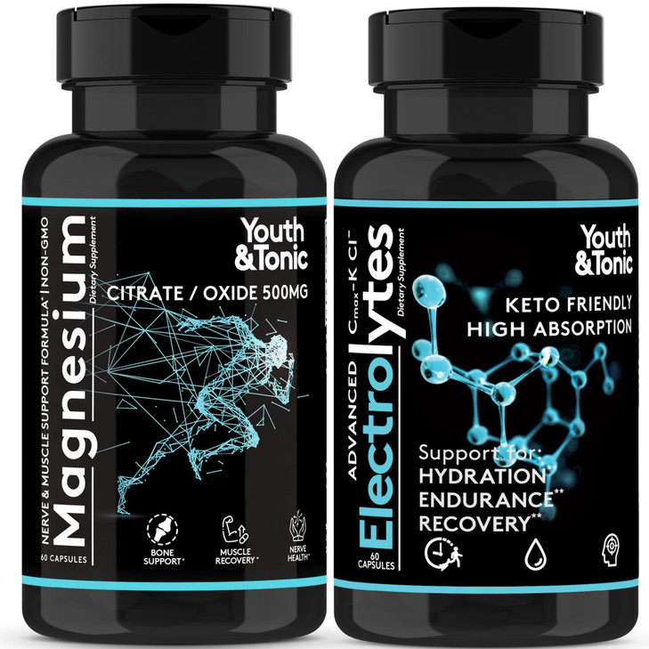 2pk| High Absorption Magnesium Complex + Electrolytes Pills