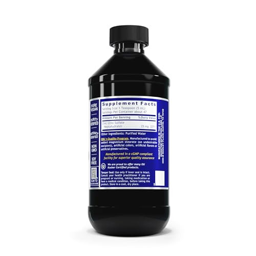 Quantum Nutrition Labs Liquid Zinc Supplement Drops