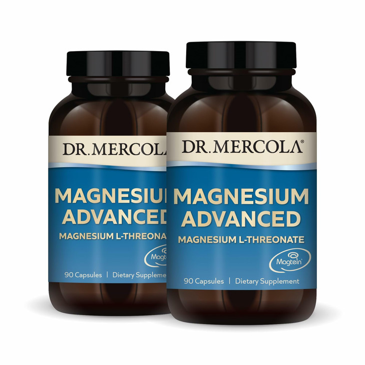 Dr. Mercola Magnesium Advanced - 2,000 mg Magtein Magnesium L-Threonate