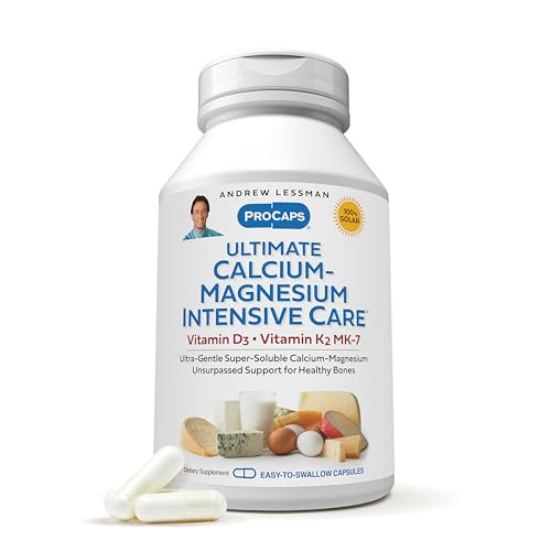 ANDREW LESSMAN Ultimate Calcium-Magnesium Intensive Care with Vitamin D3 & K2