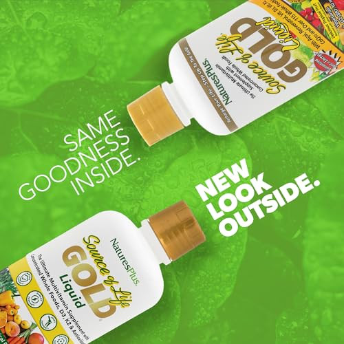 NaturesPlus Source of Life GOLD Multivitamin Liquid 30 oz
