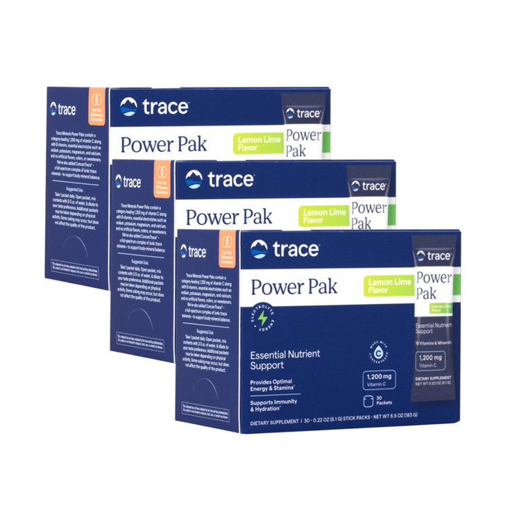 Trace Minerals Power Pak Multivitamin and Multimineral Packets