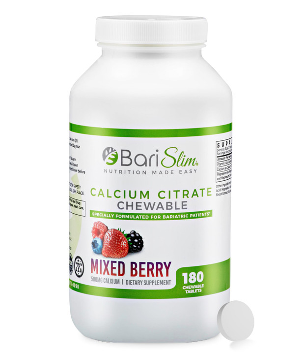 BariSlim Bariatric Calcium Citrate with Magnesium & Vitamin D Tabs