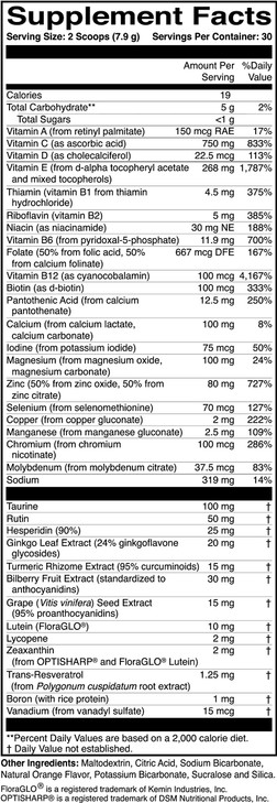 ScienceBased Health MacularProtect Complete Drink Mix