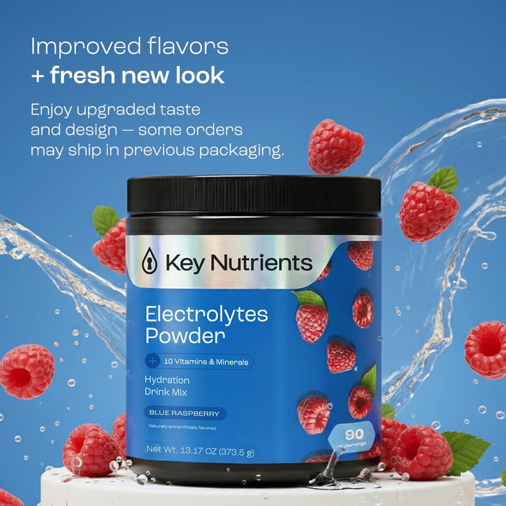 KEY NUTRIENTS Multivitamin Electrolytes Powder No Sugar