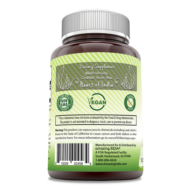 Amazing India Arjuna (Made with Natural Arjuna) 500 Mg Supplement