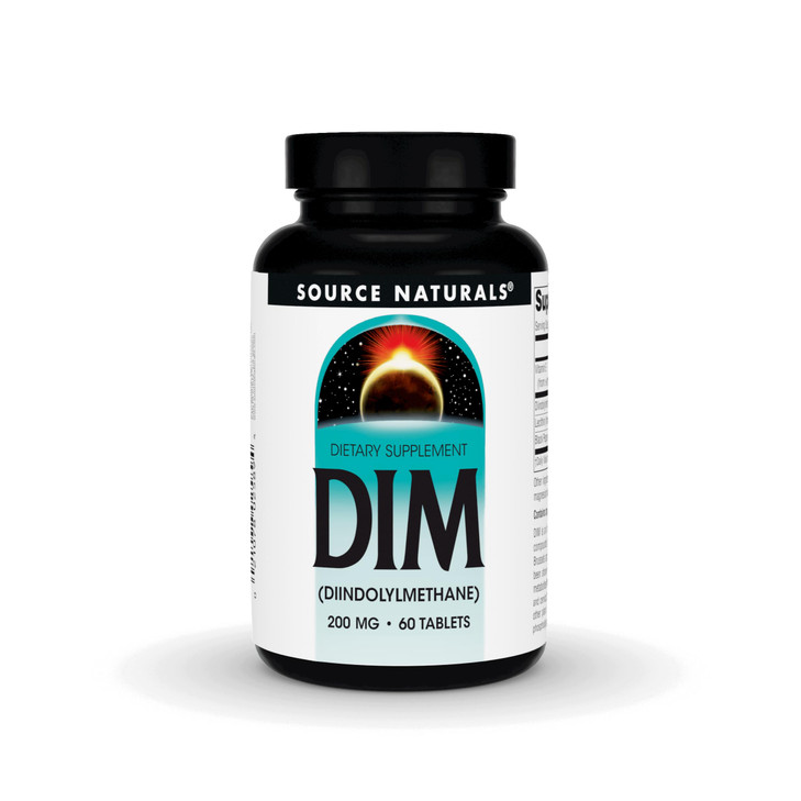 Source Naturals DIM, Diindolylmethane 200mg with BioPerine, Vitamin E & More