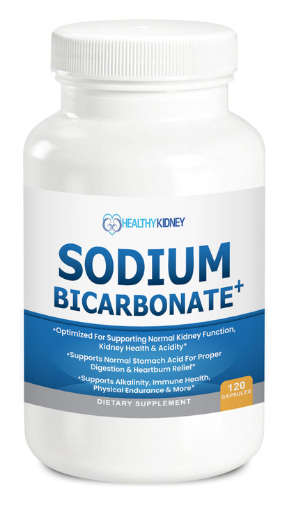 Organic Sodium Bicarbonate Alkaline 650 mg Capsules