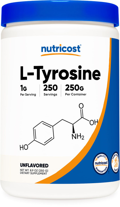 Nutricost L-Tyrosine Powder 250 Grams