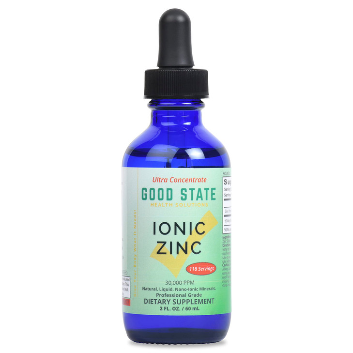 Good State Natural Ionic Zinc - Liquid Concentrate
