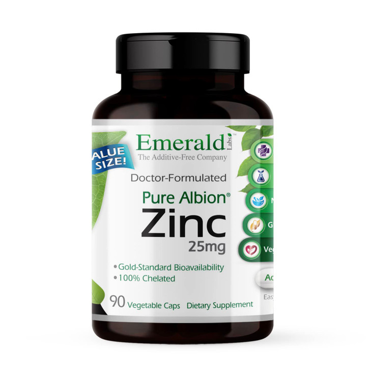 Emerald Labs Zinc 25mg