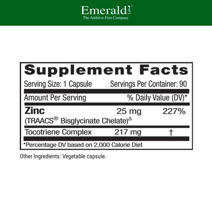 Emerald Labs Zinc 25mg