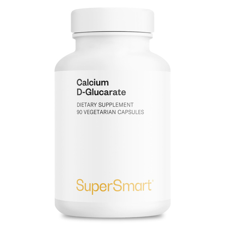 SuperSmart Calcium D-Glucarate 1500mg per Day (High Strength)