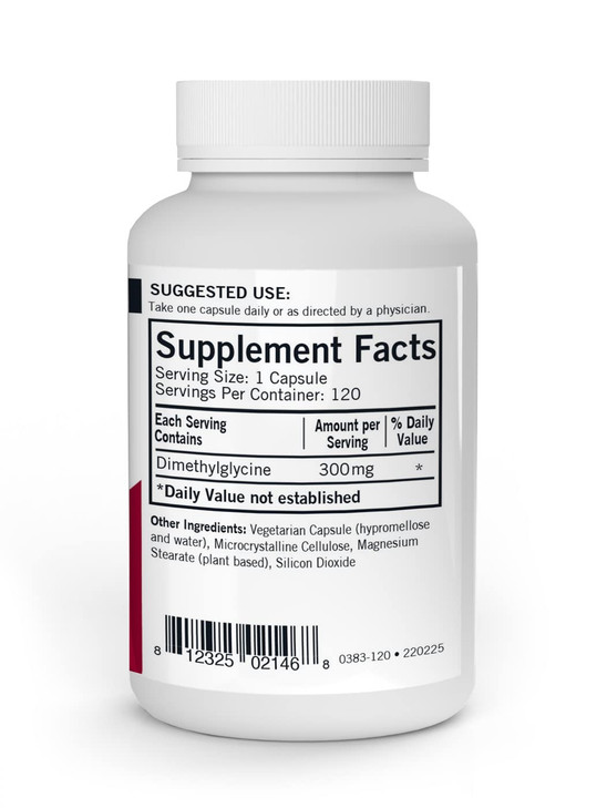 Kirkman - DMG (Dimethylglycine) 300 mg - 120 Capsules
