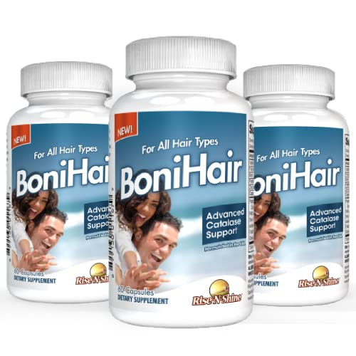 Rise-N-Shine BoniHair Catalase Supplement for Vibrant, Youthful Hair Support