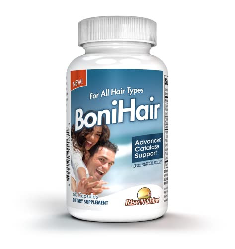 Rise-N-Shine BoniHair Catalase Supplement for Vibrant, Youthful Hair Support