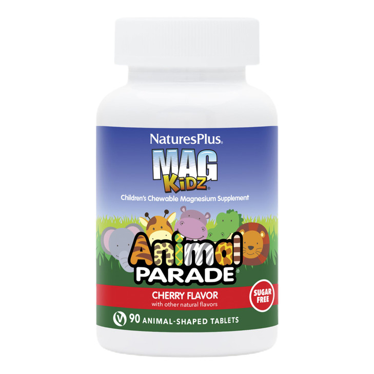 NaturesPlus Animal Parade MagKidz, Natural Cherry Flavor