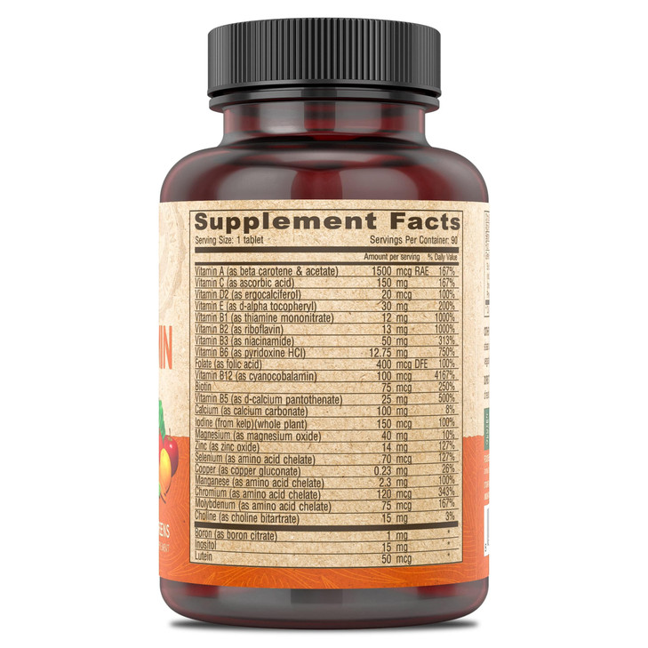 DEVA Vegan Multivitamin and Mineral Supplement
