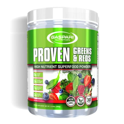 Gaspari Nutrition Greens and Reds: Organic Superfood Powder, Immune Support