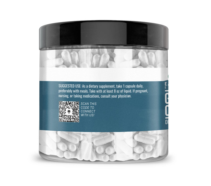 Earthborn Elements Gamma Oryzanol 200 Capsules, Pure & Undiluted, No Additives