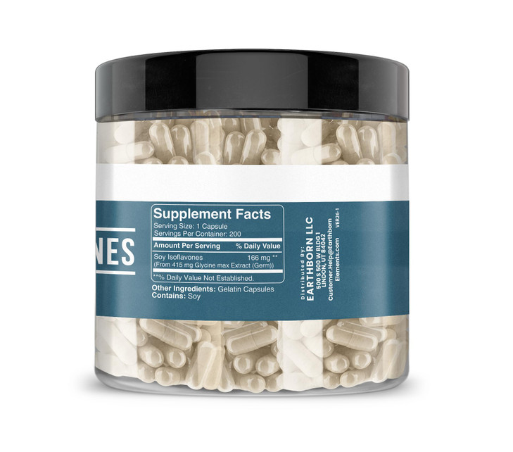 Earthborn Elements Soy Isoflavones, Pure & Undiluted, No Additives