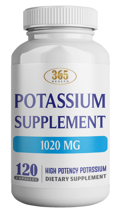 365 Health Potassium Supplement 1020 mg - Potassium Bicarbonate