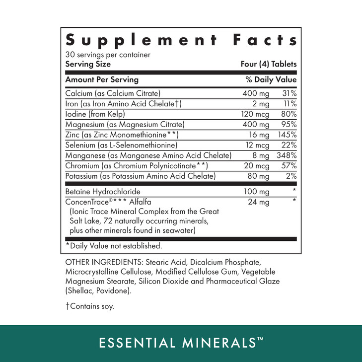 MICHAEL'S Health Naturopathic Programs Essential Minerals