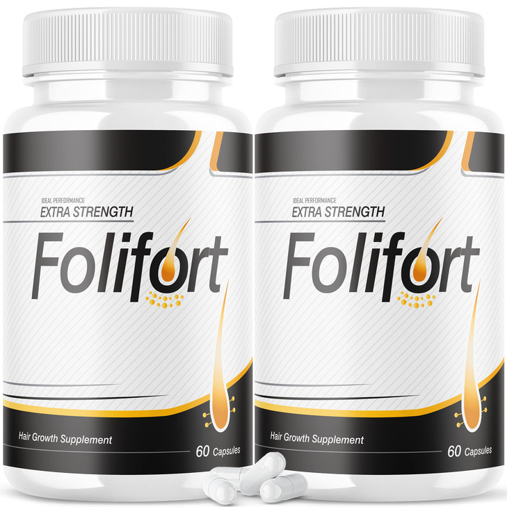 IDEAL PERFORMANCE (2 Pack) Folifort Hair Growth Pills Felfort Extra Strength